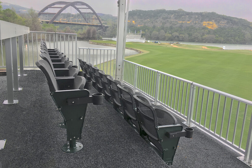 4Topps Theater Seats at Dell Match Play