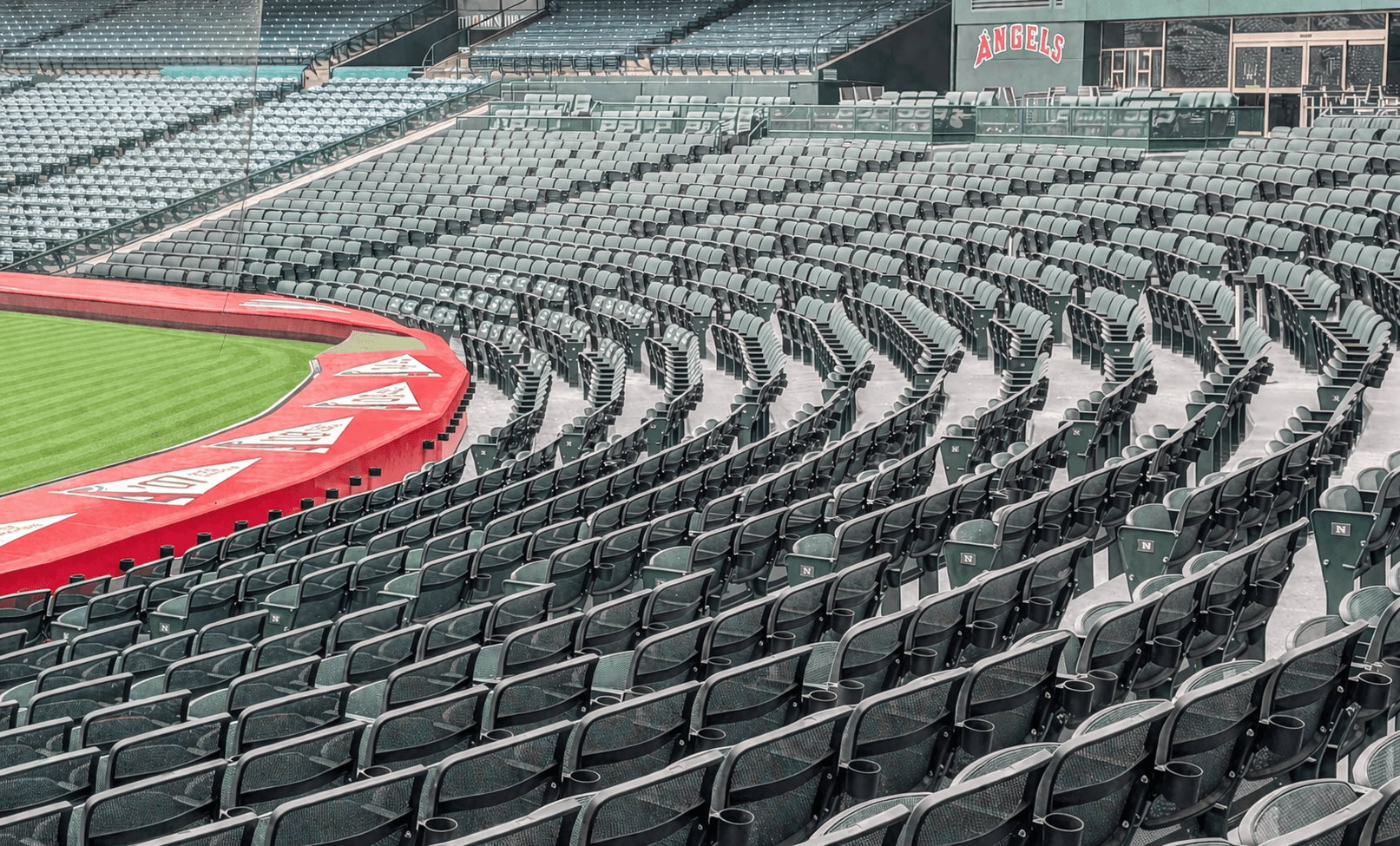 Row Seats at Angel Stadium